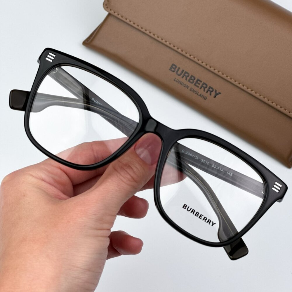 Burberry BE2361D 3010 BRAND NEW Eyeglasses Dark Green Square Unisex